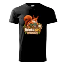Hlídám keš veverka s pokladem