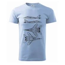 Mig 29 Fulcrum - obrys