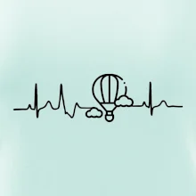 EKG létání balonem