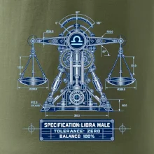 Váhy Engineering of Libra technický motiv