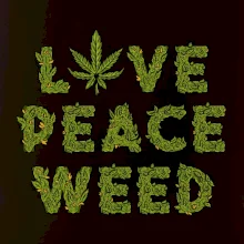 Love peace weed