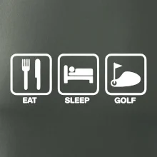 Eat sleep golf