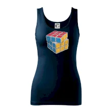 Rubikova kostka kreslená