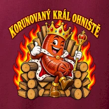 Korunovaný král ohniště