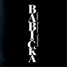 Babička láska moudrost trpělivost svislý nápis