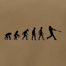 Evoluce baseball pálkař odpal