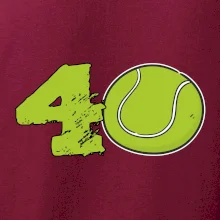 Tenis kulaté narozeniny 40