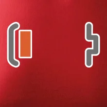 Rodinná trika - baterie maminka