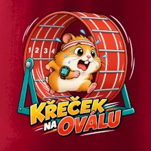 Běžecký křeček na oválu