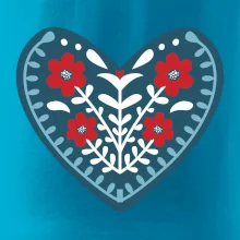 Folklor - srdce modré plné