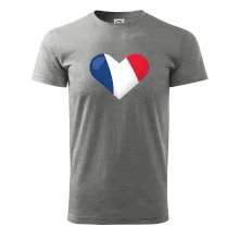 Francouzská vlajka srdce