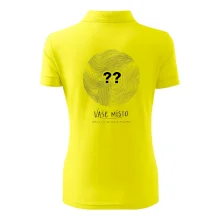 Vaše místo - vrstevnice v kruhu