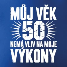 Můj věk nemá vliv na moje výkony
