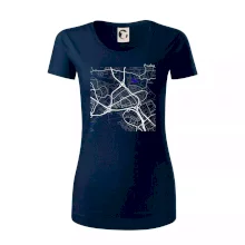 Praha - 14100 mapa s vodními toky