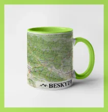 Hrnek - Beskydy mapa