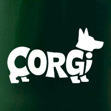 Corgi nápis v těle