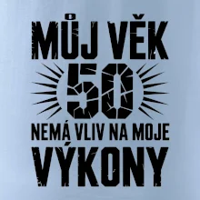 Můj věk nemá vliv na moje výkony