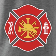 Fire department logo červené Fire department logo červené