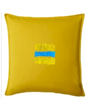 Turistická Cyklo značka - žluto modrá