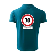 Dopravní značka - rychlost 70 - váš nápis
