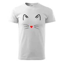 Kočka - srdce místo nosu