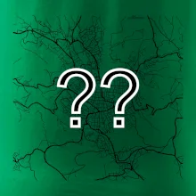 Mapy měst černobílé - Vaše město