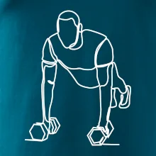 Trenér fitness jedním tahem