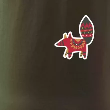 Folklor na prsu liška