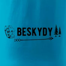 Beskydy nápis