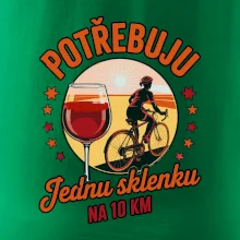 Potřebuju jednu sklenku na 10km
