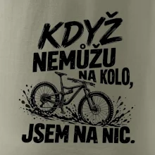 Když nemůžu na kolo jsem na nic - bahno