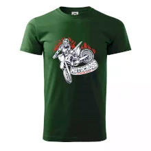 Motocross extreme sport fire