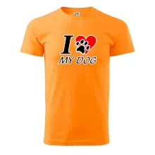 I love my dog - nápis I love my dog - nápis