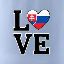 Love Slovenská vlajka