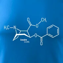 Molekulární struktura Cocaine Kokain