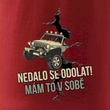 Nedalo se odolat, mám to v sobě offroad