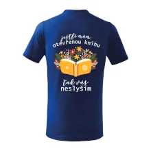 Jestli mám otevřenou knihu, tak vás neslyším