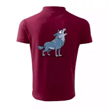 Parové triko - Vlk a měsíc