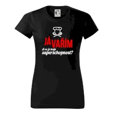 Já vařím - tvoje superschopnost? rovný nápis
