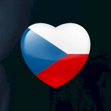 České srdce - vlajka České srdce - vlajka