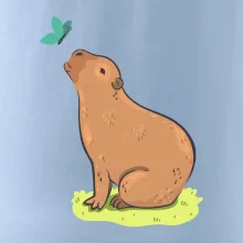 Kapybara a motýlek