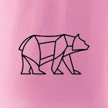 Geometrie lední medvěd chodící