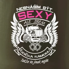 Nesnáším být sexy - kamioňák ( řidička kamionu )