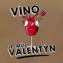 Víno je můj valentýn