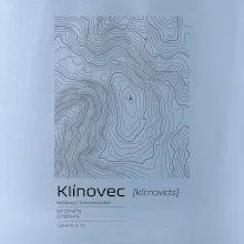 Klínovec - vrstevnice v obdélníku