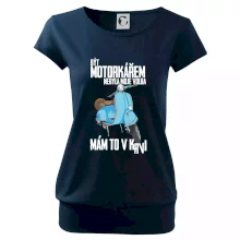 Být motorkářem nebyla moje volba skútr