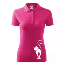 Zamilovaná kočka zezadu