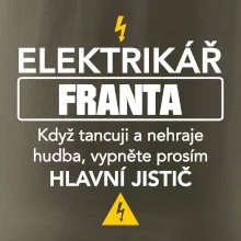 Jméno - Elektrikář - hlavní jistič
