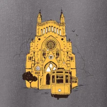 Mallorca - katedrála a tramvaj