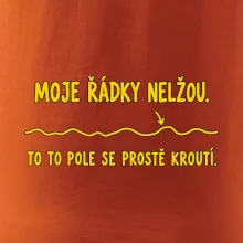 Moje řádky nelžou křivé polní brázdy
